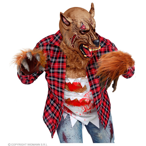 Gants mains de loup garou