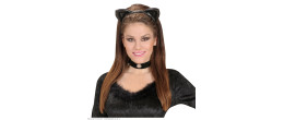 Serre tête de chat noir en vente