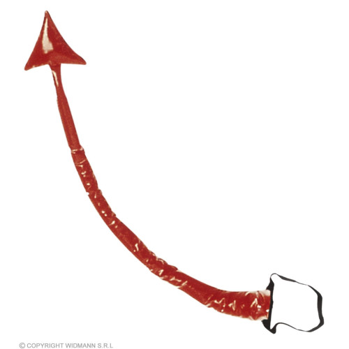 Queue de diable, diablesse de couleur rouge brillant en vinyl en vente