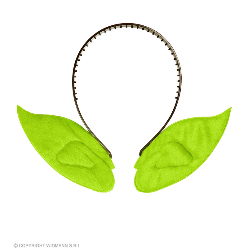 Oreilles d'ogre, alien, lutin, elfe...de couleur vert en vente
