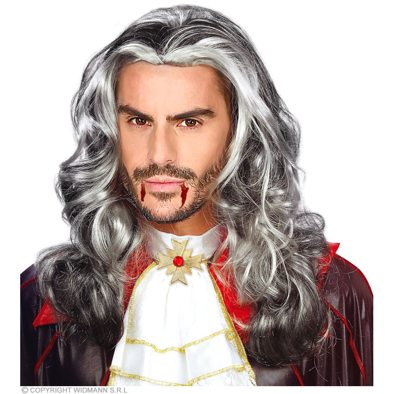 Perruque vampire méchée