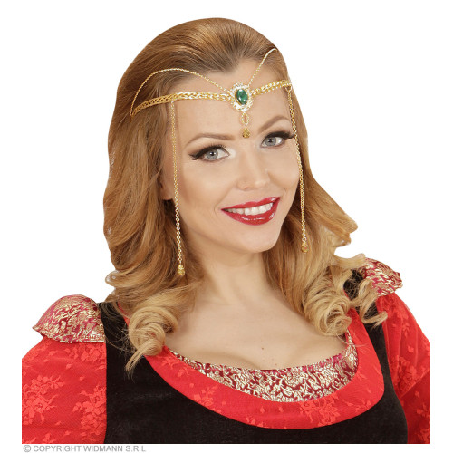 Couronne médiévale, elfique doré