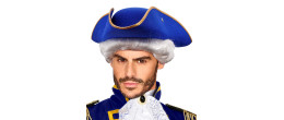 Chapeau tricorne bleu marquis en vente