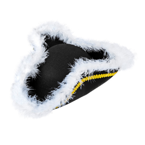 Chapeau Tricorne avec fourrure