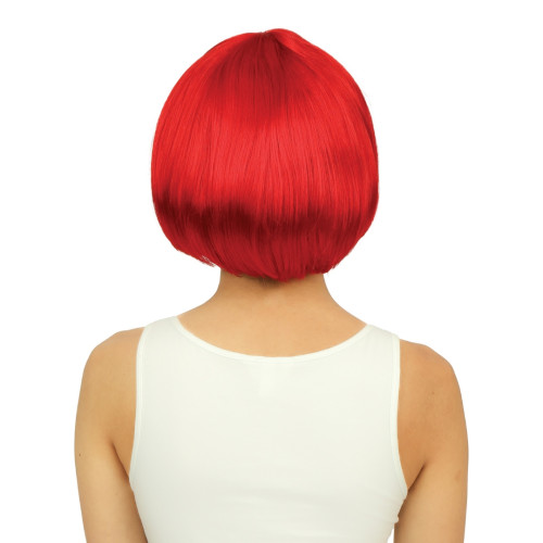 Perruque cabaret rouge