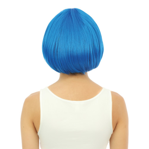 Perruque cabaret bleue