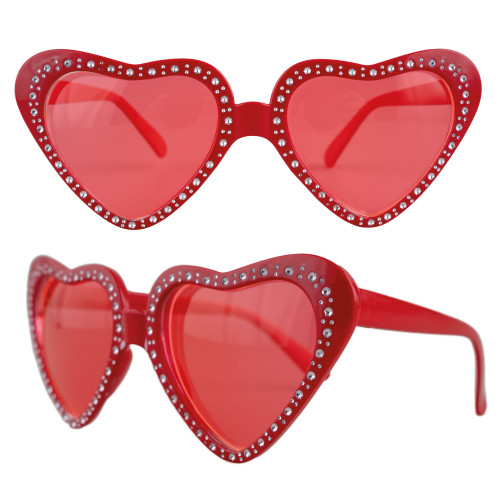 Lunette coeur avec paillettes en vente chez Be Happy