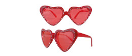 Lunette coeur avec paillettes en vente chez Be Happy
