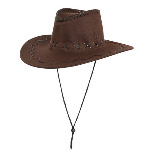 Chapeau Cowboy marron
