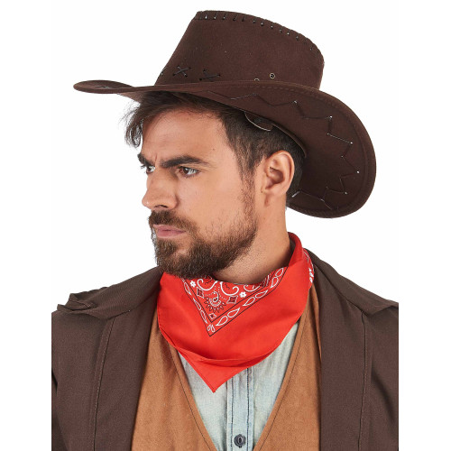 Chapeau Cowboy marron