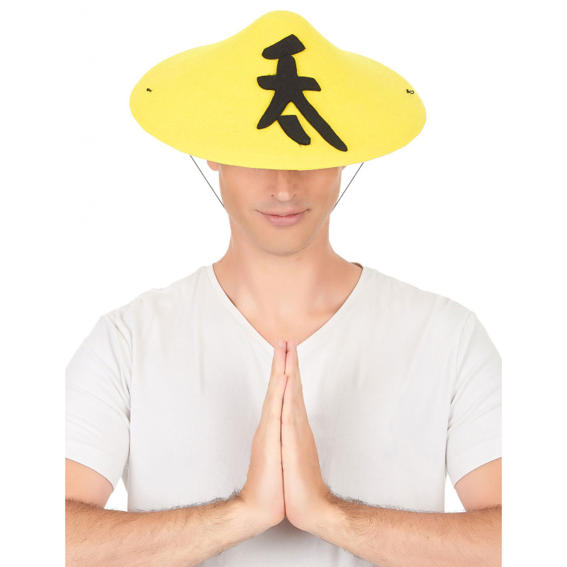 Chapeau Chinois jaune