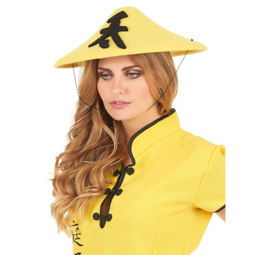 Chapeau Chinois jaune