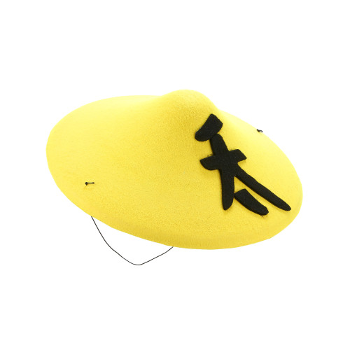 Chapeau Chinois jaune