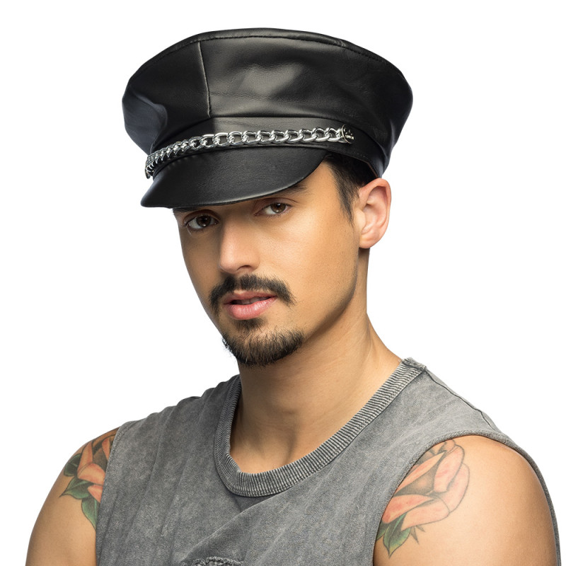 Chapeau rockeur, biker, village people, BDSM en vente