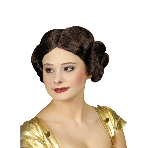 Perruque Princesse Leia
