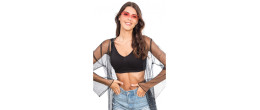 Lunettes cœur couleur rose fumé en vente