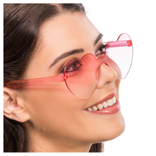 copy of Lunette coeur rouge fumé