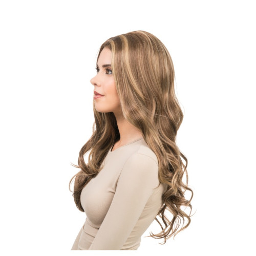 Perruque Beyoncé longue et ondulée pour adulte en vente.