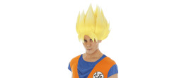 Vente perruque sous licence officiel Son Goku super saiyan blond, Dragon Ball Z à Paris et en ligne