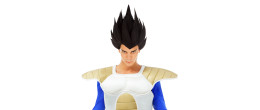 Vente perruque sous licence officiel Vegeta saiyan noire, Dragon Ball Z à Paris et en ligne