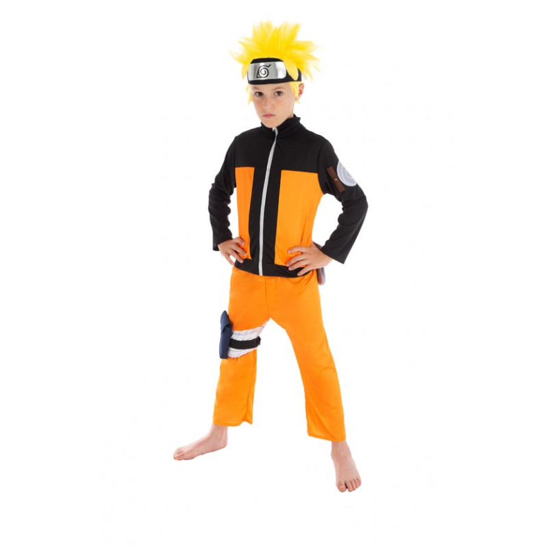Déguisement Naruto Shippuden luxe officiel pour enfant en vente chez Be Happy à Paris et en ligne.