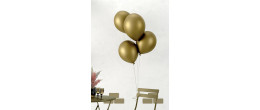 10 ballons latex 30cm doré, or en vente chez Be Happy. Ballon à hélium