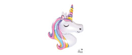 Ballon aluminium licorne géante de 86cm en vente chez Be Happy