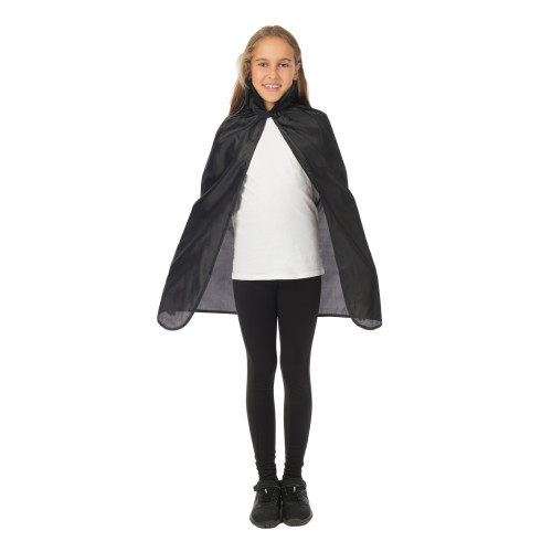 Cape enfant noire avec col de 75cm en vente.