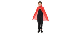 Cape enfant rouge avec col de 75cm en vente.