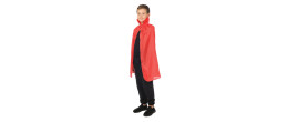 Cape enfant rouge avec col de 75cm en vente.