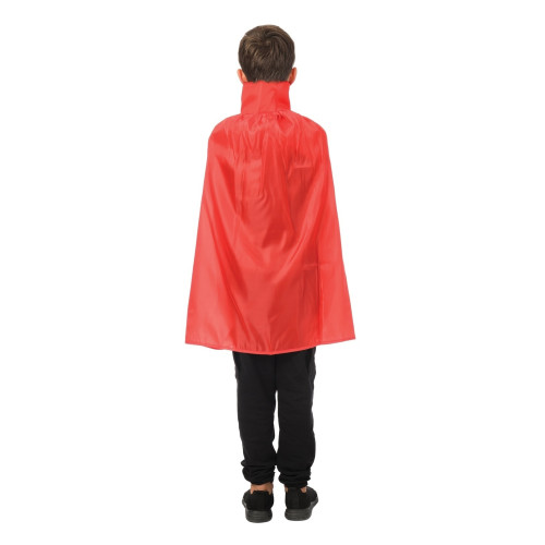 Cape enfant rouge avec col de 75cm en vente.