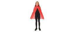 Cape enfant rouge avec col de 75cm en vente.