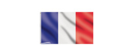 Drapeau France de 150cm en vente chez Be Happy à Paris et en ligne.