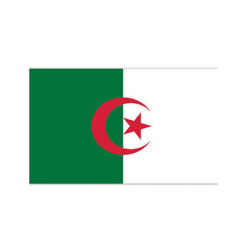 Drapeau Algérie de 150cm en vente chez Be Happy à Paris et en ligne.