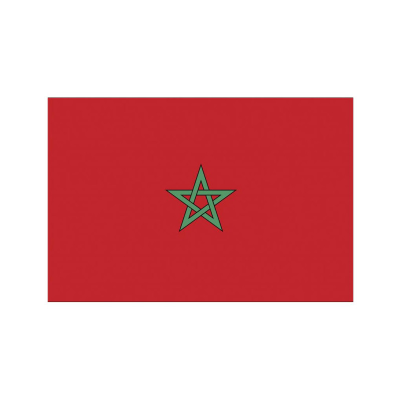 Drapeau Maroc de 150cm en vente chez Be Happy à Paris et en ligne.