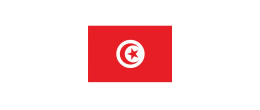 Drapeau Tunisie de 150cm en vente chez Be Happy à Paris et en ligne.