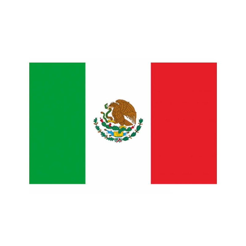 Drapeau Mexique de 150cm en vente chez Be Happy à Paris et en ligne.