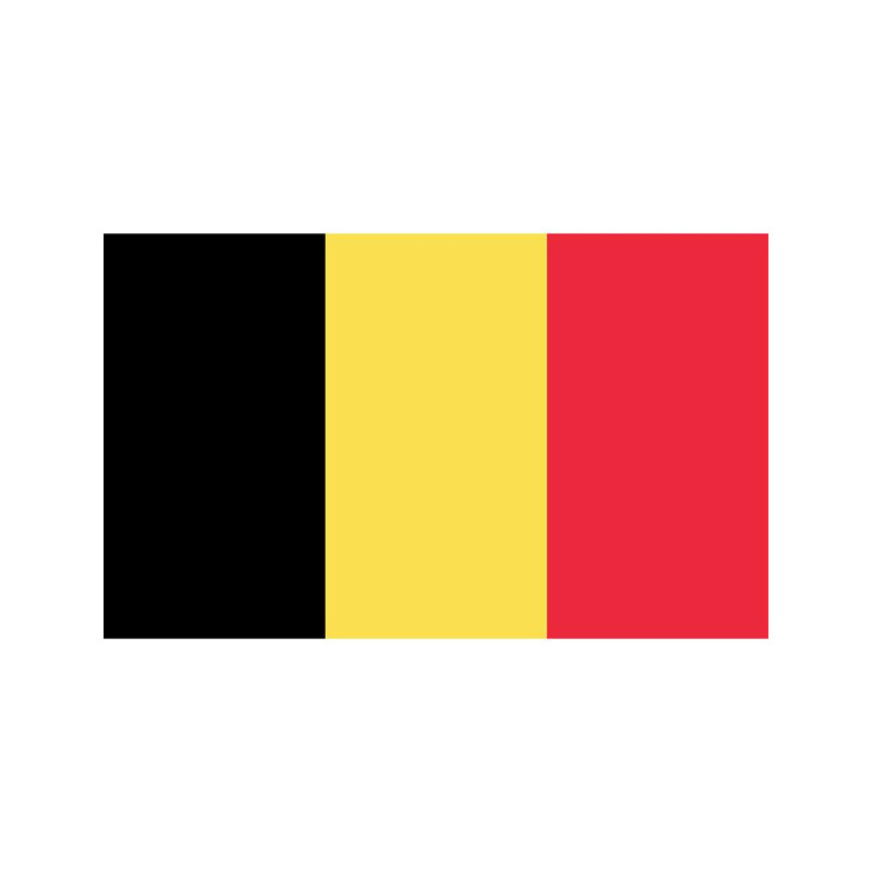 Drapeau Belgique de 150cm en vente chez Be Happy à Paris et en ligne.