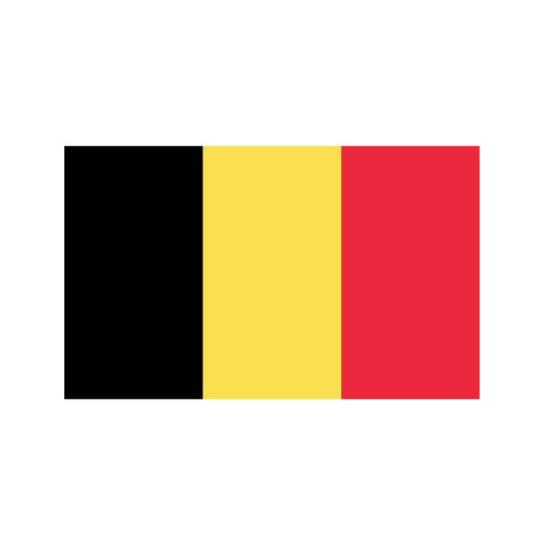 Drapeau Belgique de 150cm en vente chez Be Happy à Paris et en ligne.