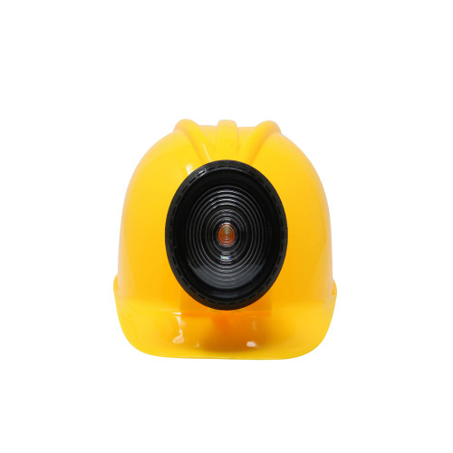 Casque chantier avec lampe