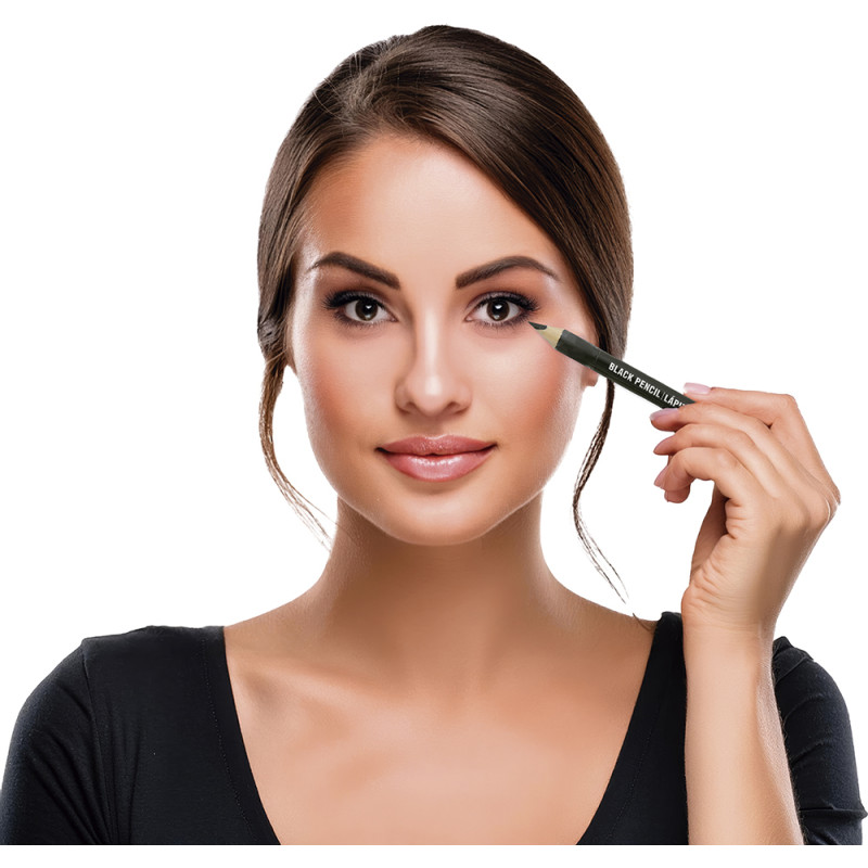 Maquillage déguisement crayon noir fin et précis en vent chez Be Happy à Paris et en ligne