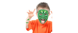 Pochoir maquillage dinosaure pour enfant en vente chez Be Happy à Paris et en ligne.