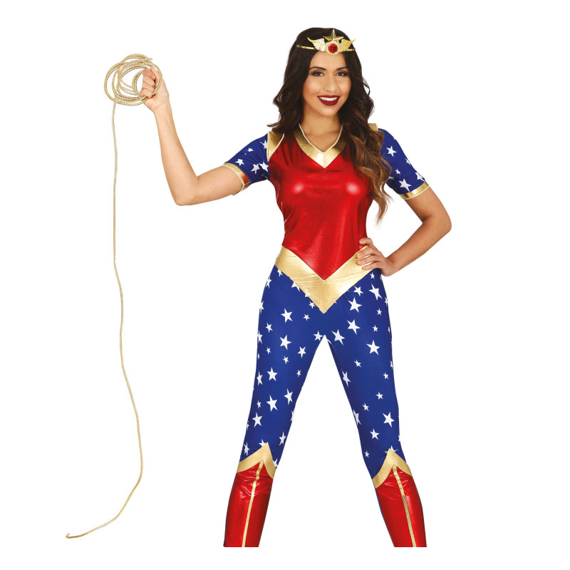 Lasso de wonder woman doré de 2 mètres en vente chez Be Happy à Paris et en ligne.