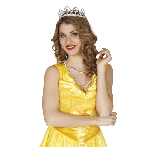 Couronne princesse argenté