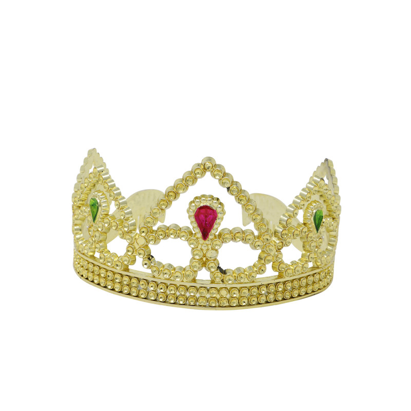 Couronne de reine dorée en vente chez Be Happy à Paris et en ligne.