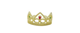 Couronne de reine dorée en vente chez Be Happy à Paris et en ligne.