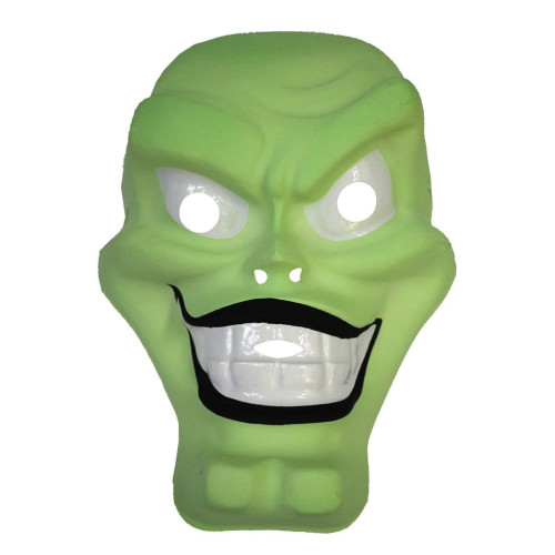 Masque homme vert
