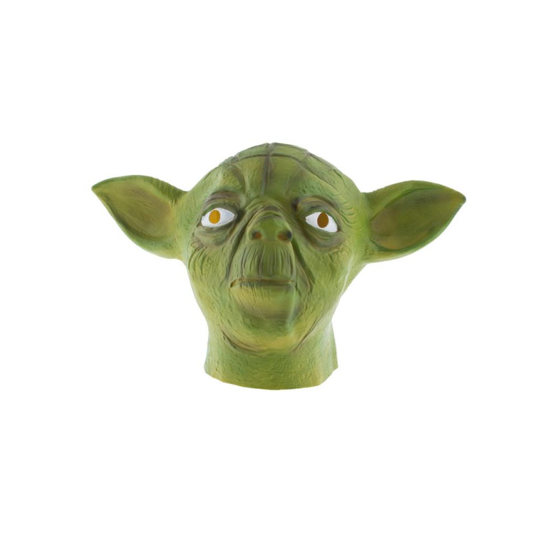 Masque Star Wars maitre Yoda intégral en latex en vente chez Be Happy à Paris et en ligne