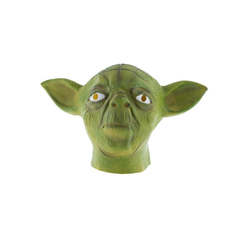 Masque Star Wars maitre Yoda intégral en latex en vente chez Be Happy à Paris et en ligne