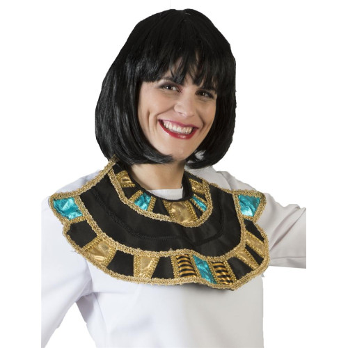 Collerette Égypte unisex Cléopâtre ou Pharaon pour adulte en vente chez Be Happy.